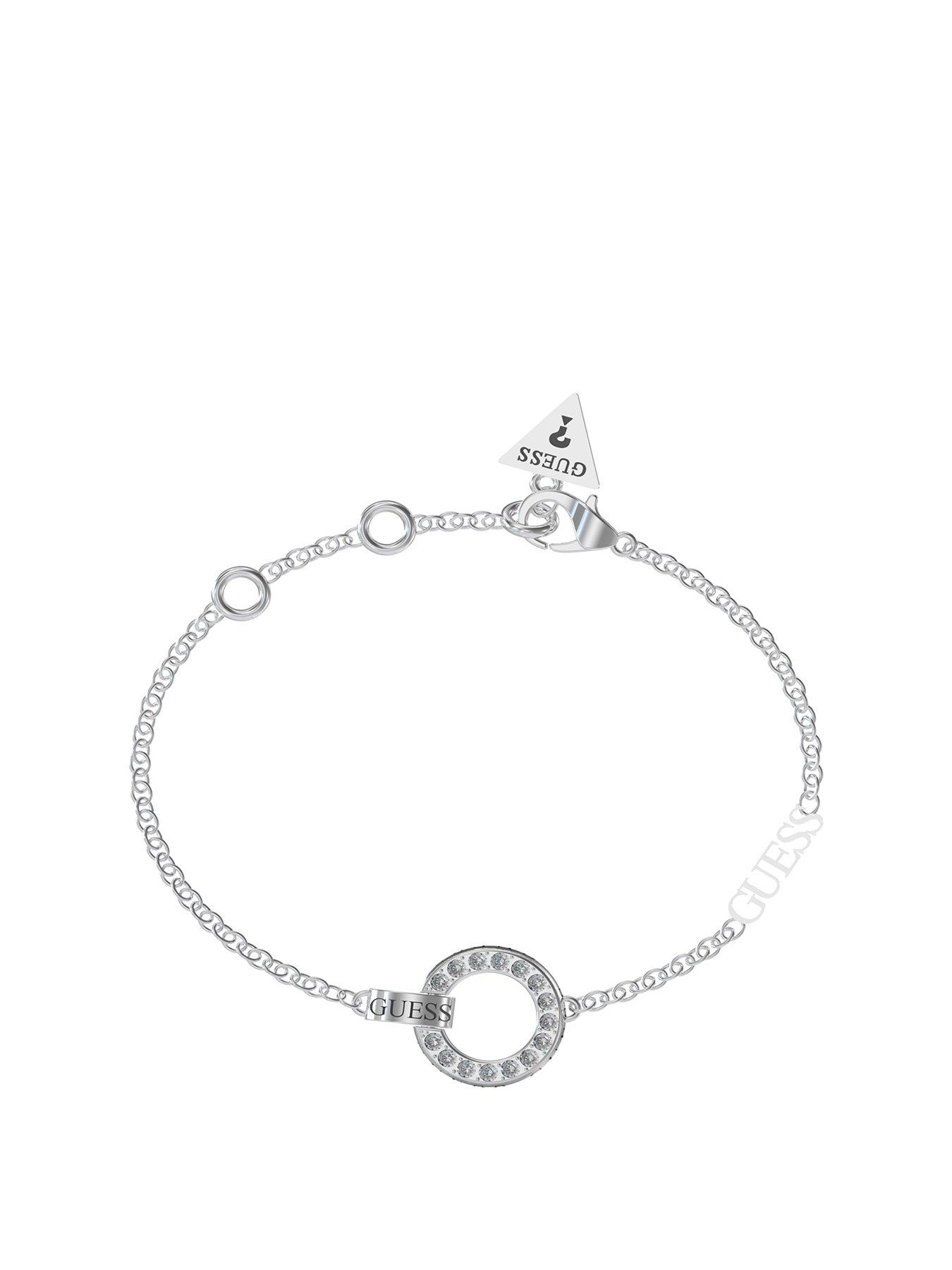 Guess bracelet clearance silver