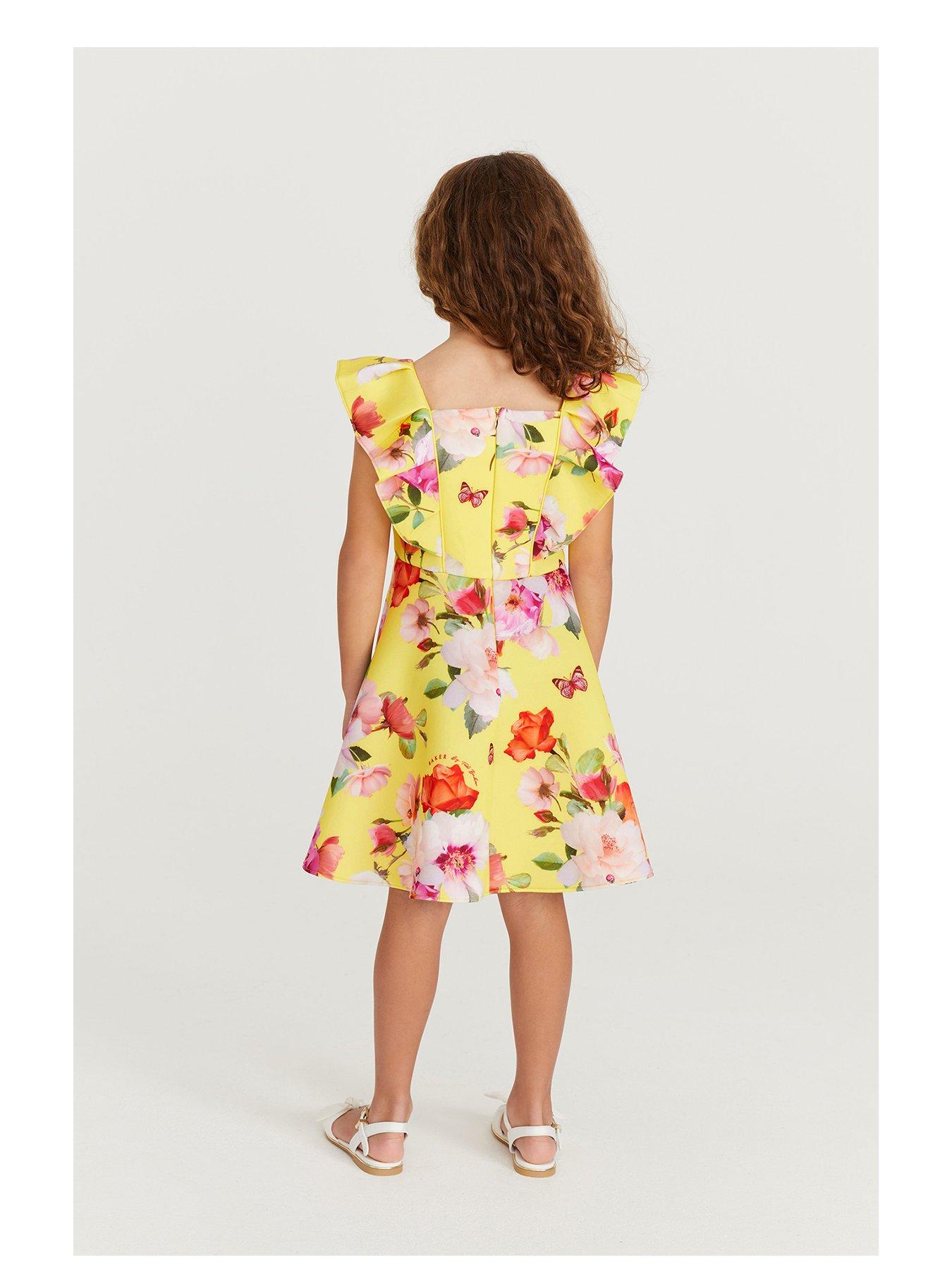 Ted baker girls deals yellow dress