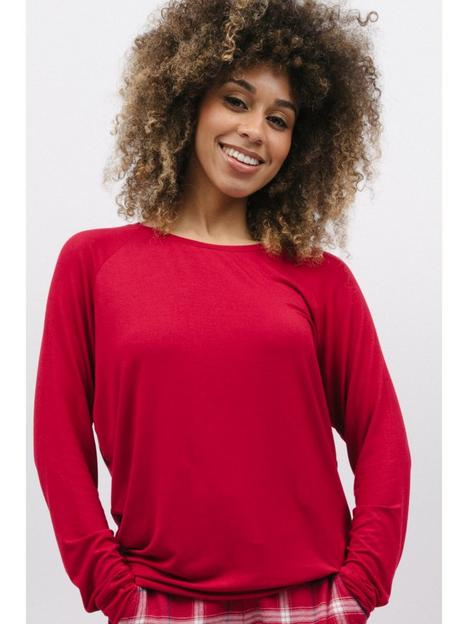 cyberjammies-red-knit-slouch-top