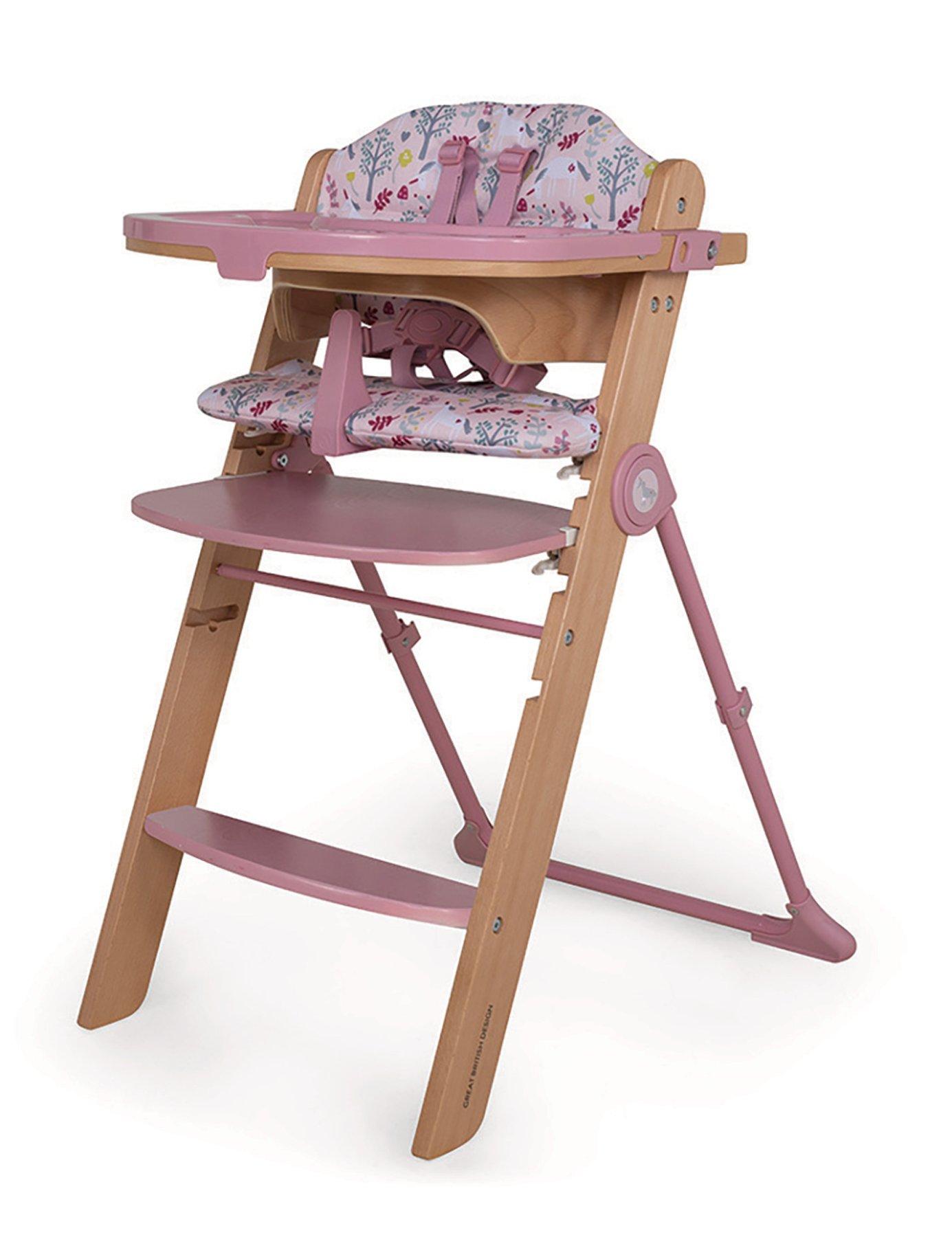 Image 2 of 7 of Cosatto Waffle Highchair- Unicorn Garden - Pink