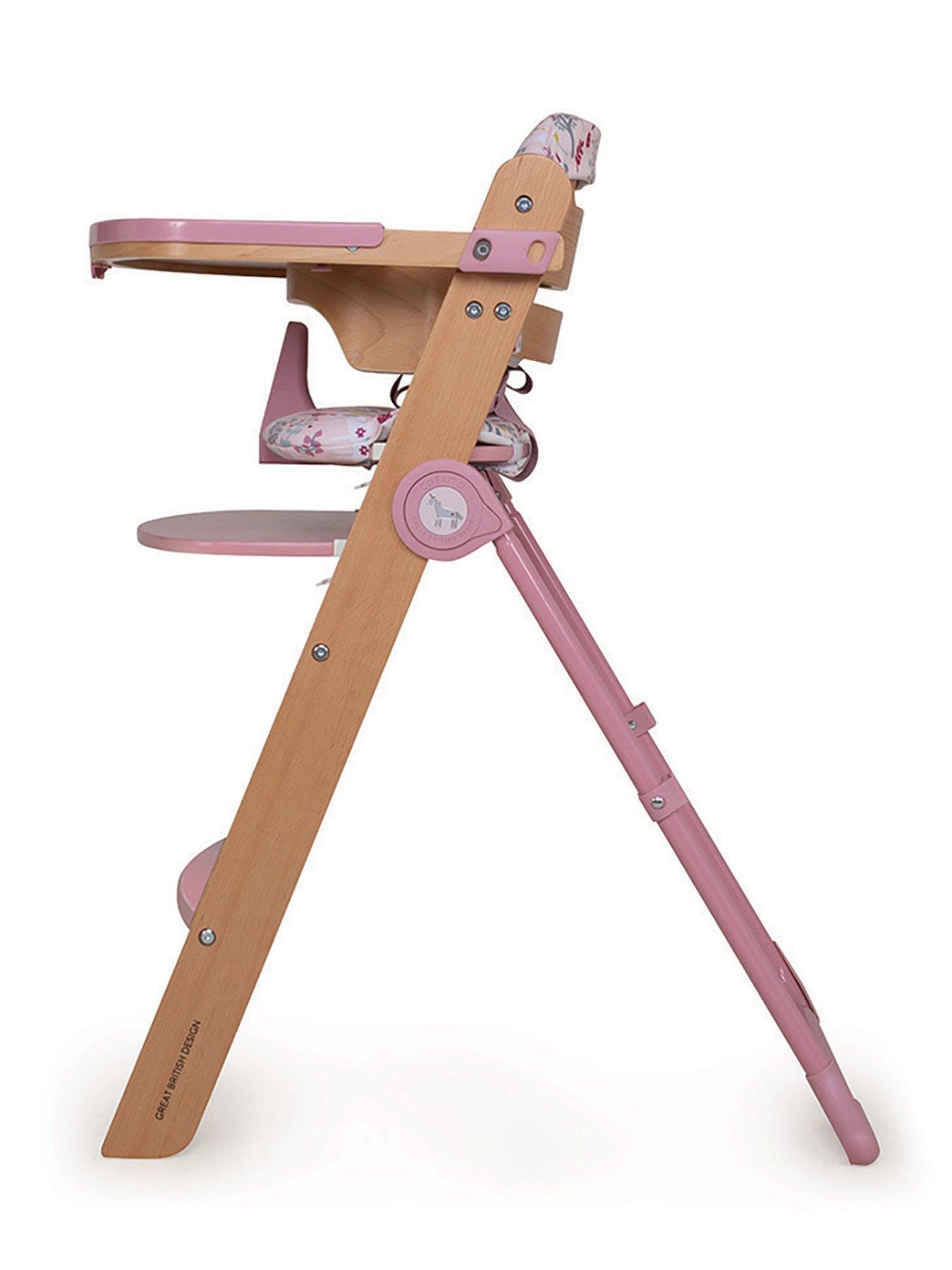 Image 5 of 7 of Cosatto Waffle Highchair- Unicorn Garden - Pink