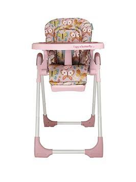 Product photograph of Cosatto Noodle 0 Highchair With Newborn Recline - Butterfly from very.co.uk
