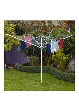 Product photograph of Black Decker 50m Aluminium Rotary Airer 1 8m High from very.co.uk