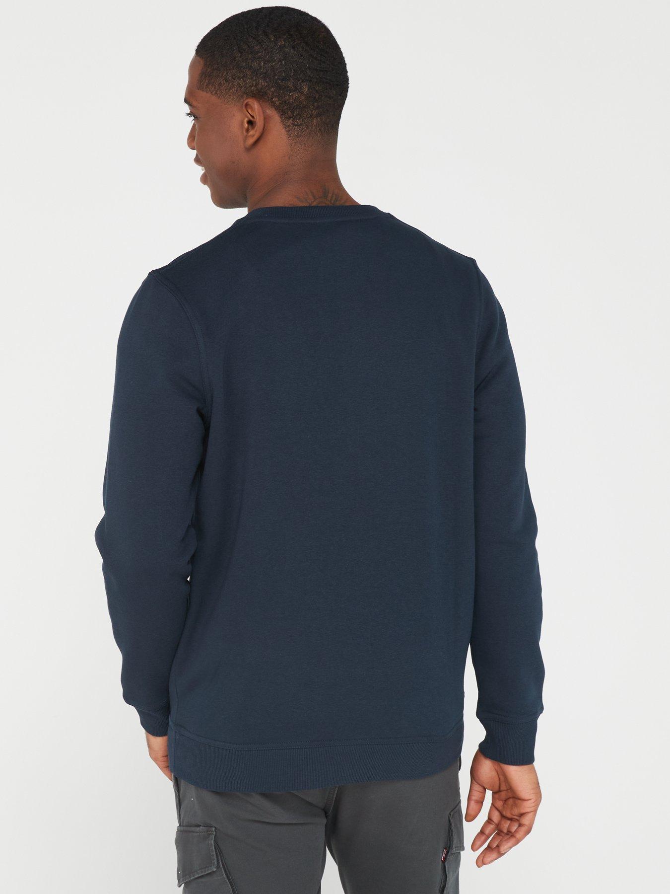 Image 2 of 5 of Very Man Crew Neck Sweater&nbsp;- Navy