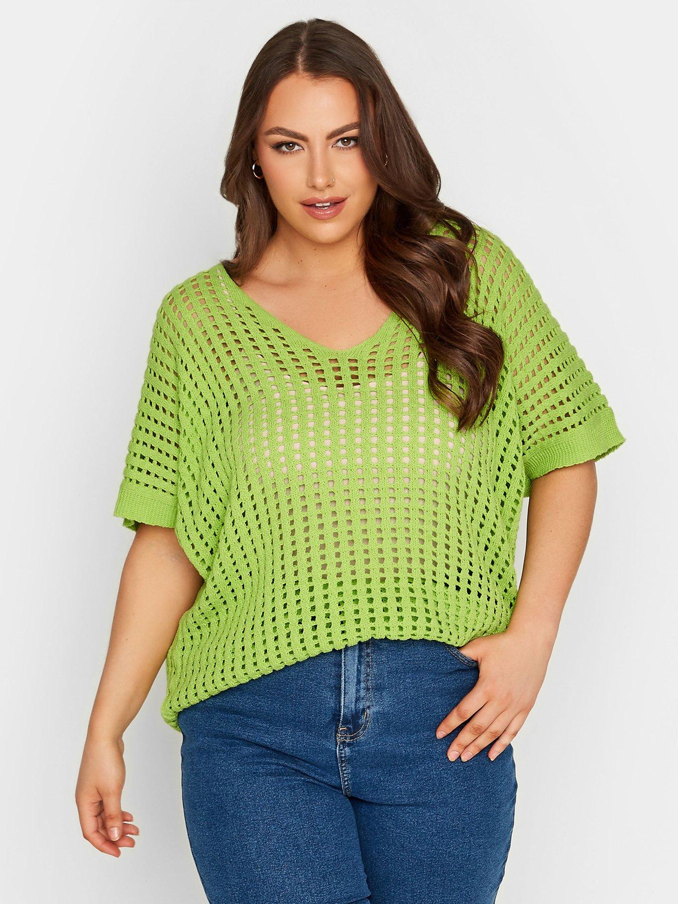 Crochet top: for plus size 