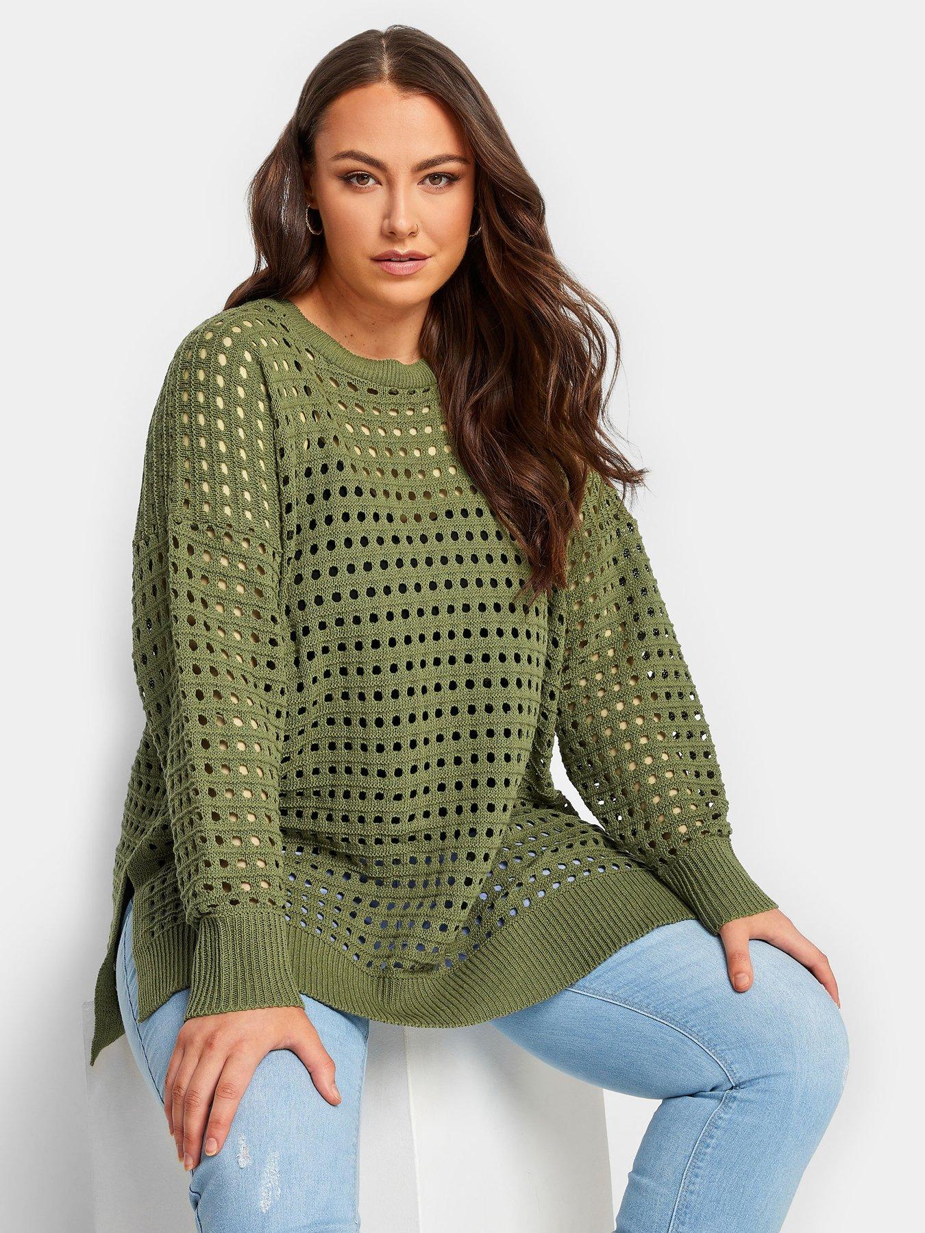 Plus size outlet khaki jumper