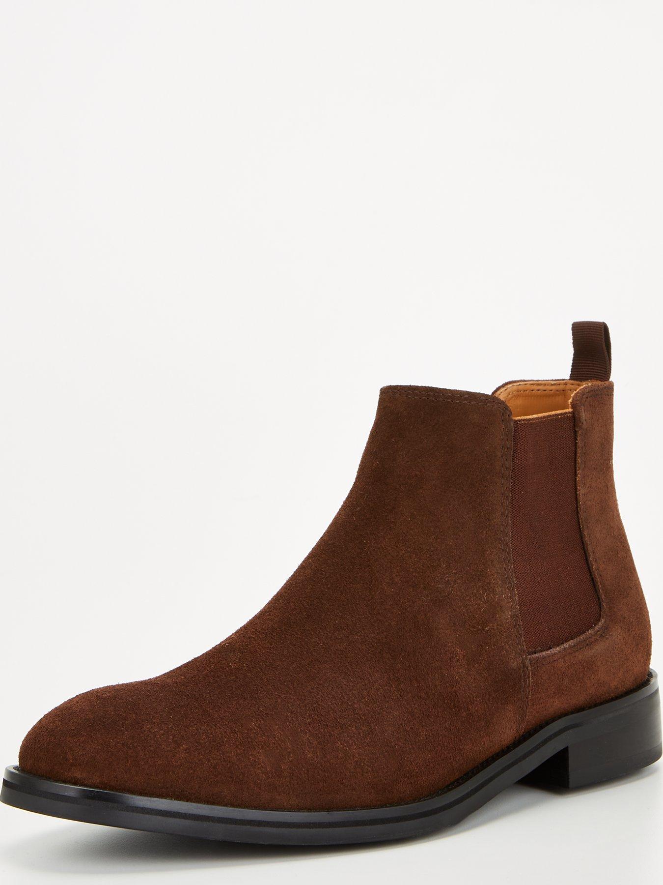 Image 2 of 6 of Very Man Suede Chelsea Boot - Brown