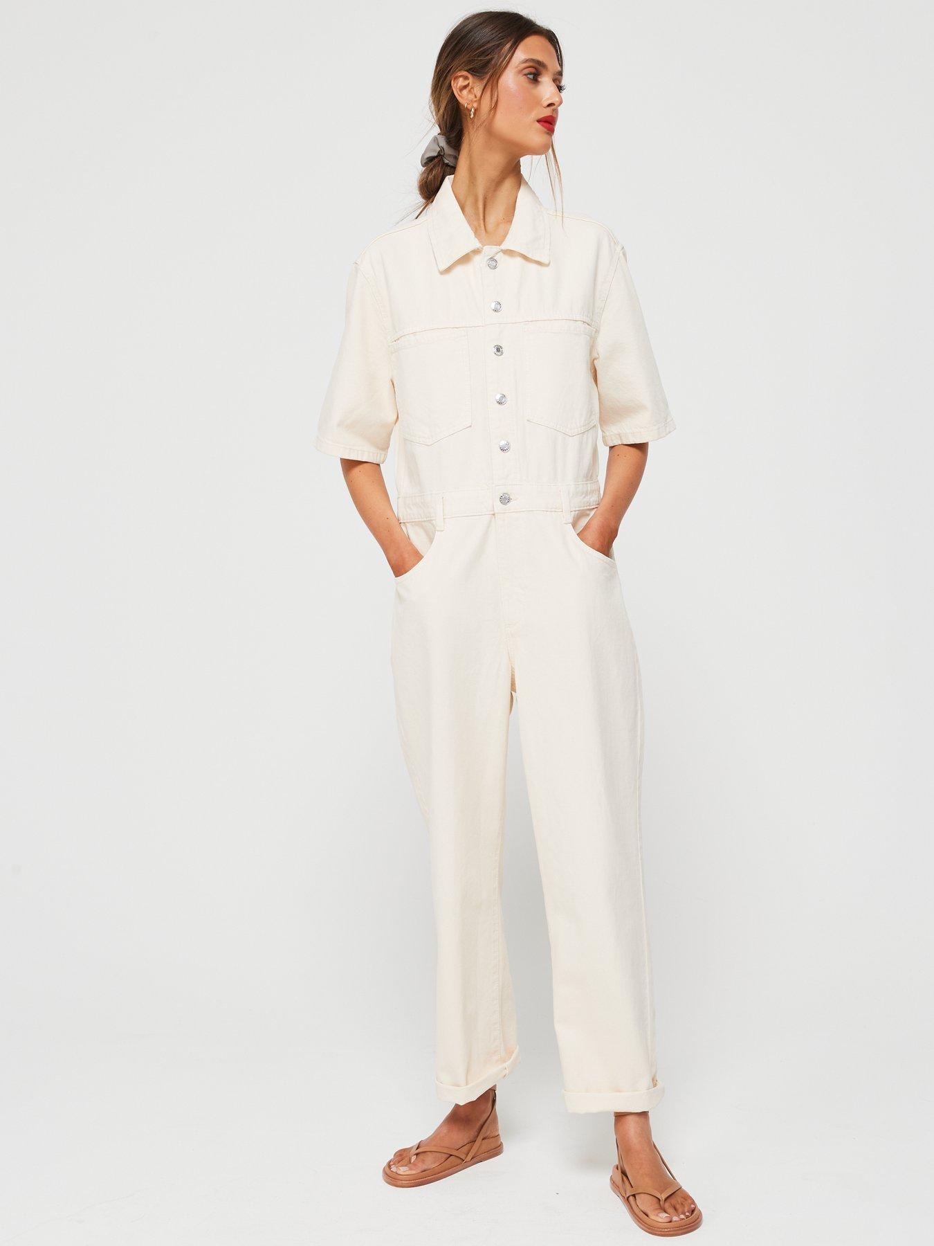 Cream hotsell boiler suit