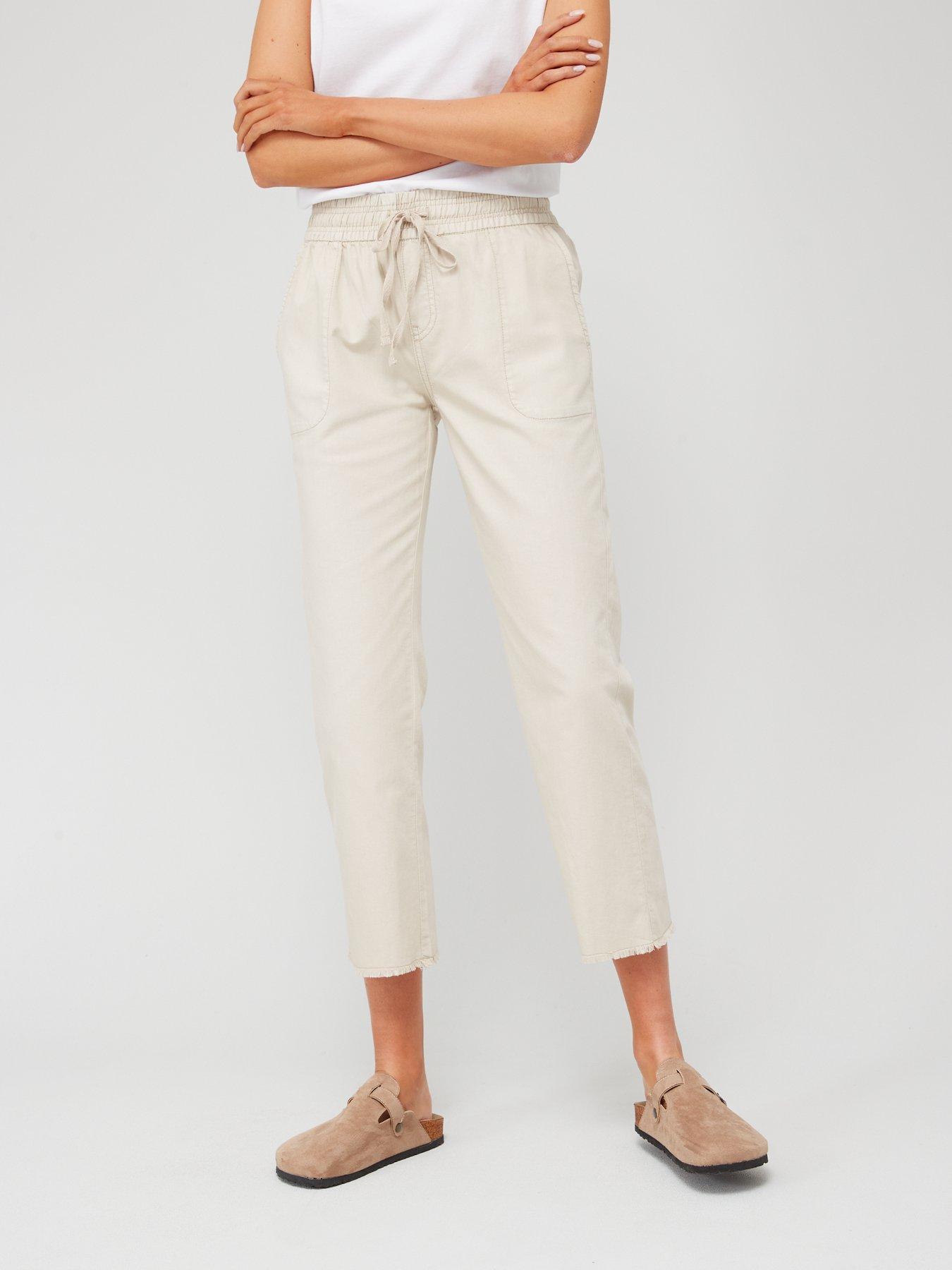 Linen pants hot sale joggers