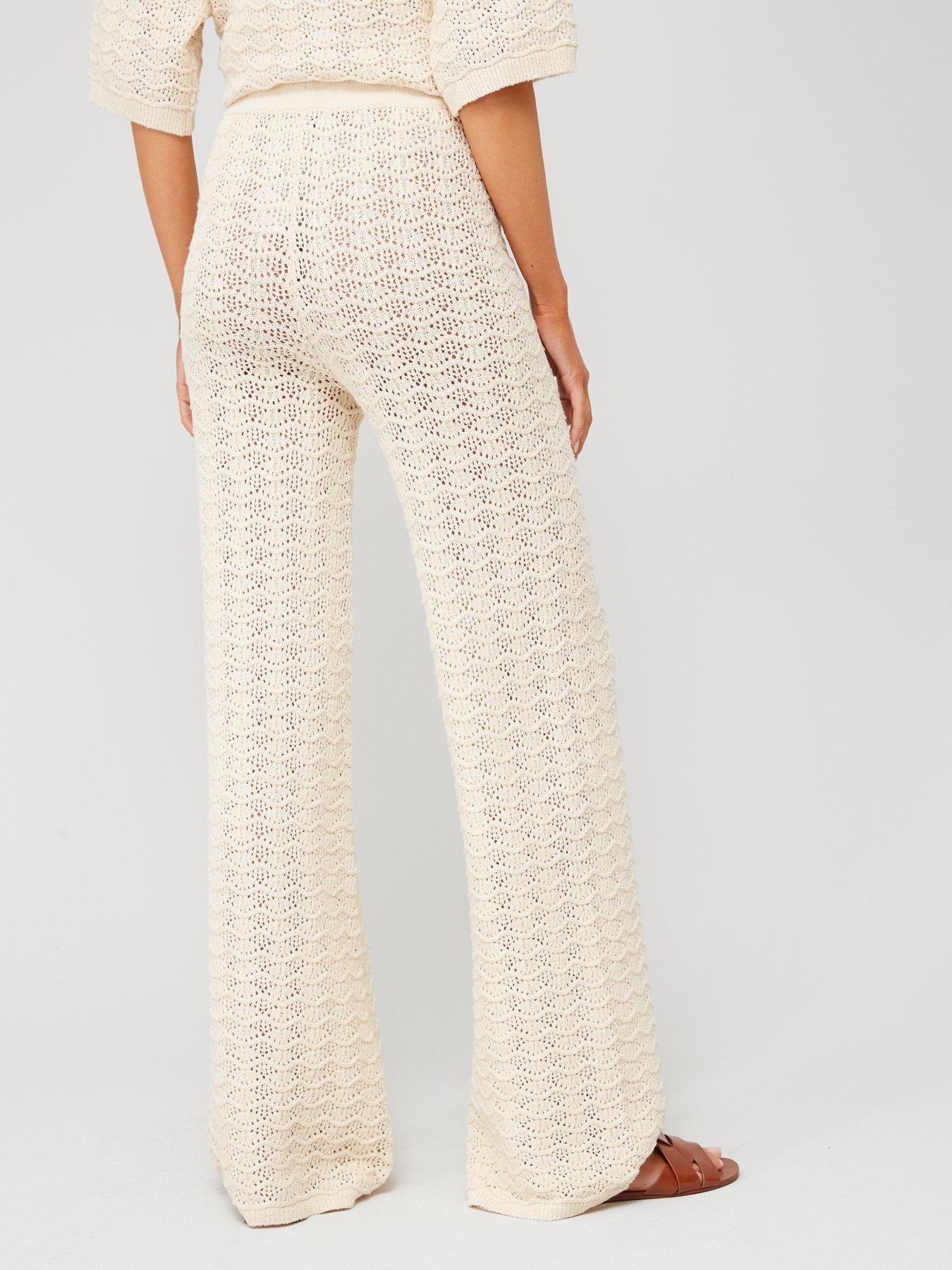 Mango best sale pantalon crochet