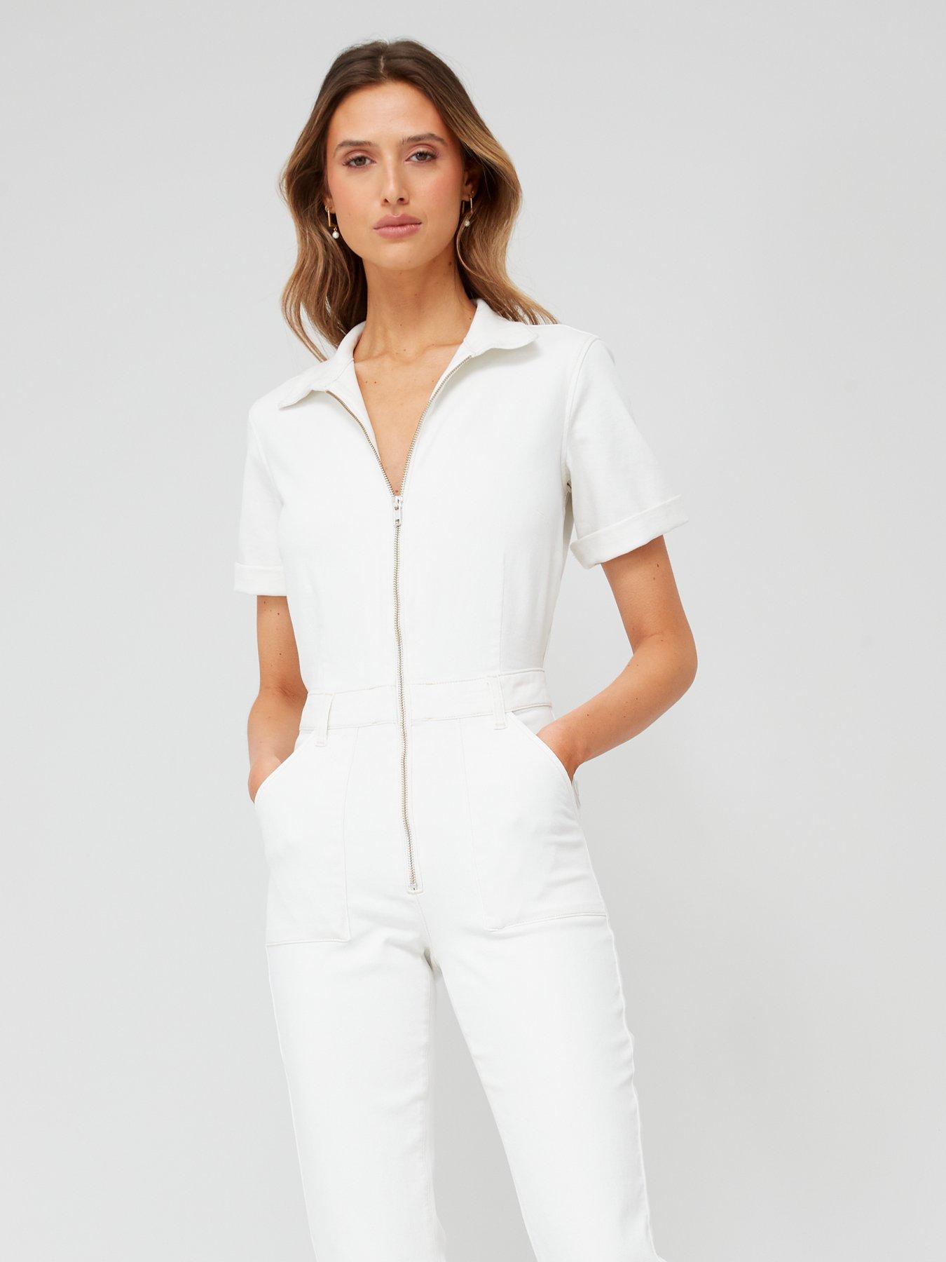 White boiler suit store womens