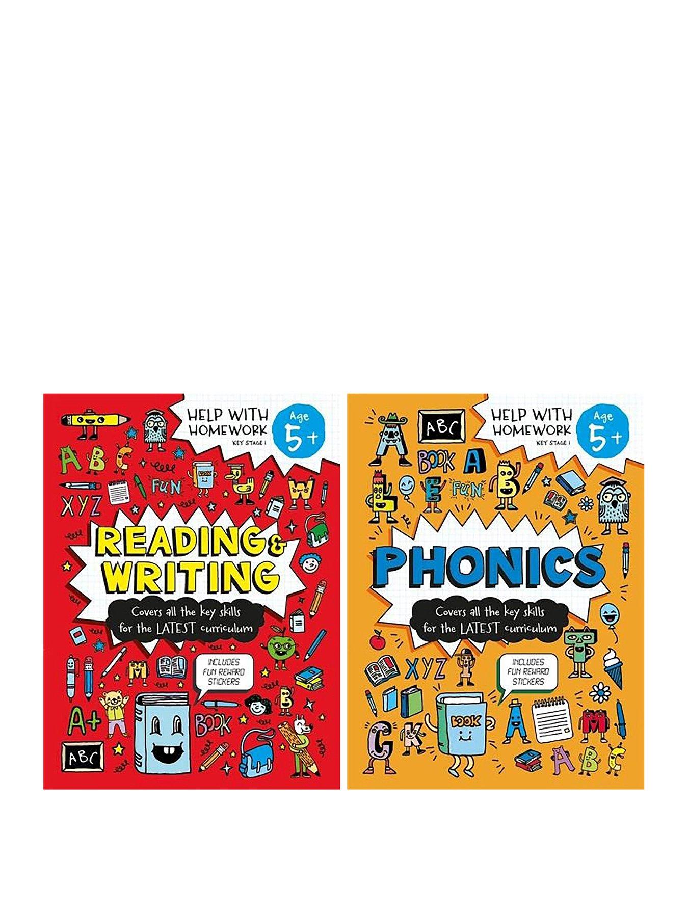 Homework　Reading　Help　Books　5+　With　Age　Phonics