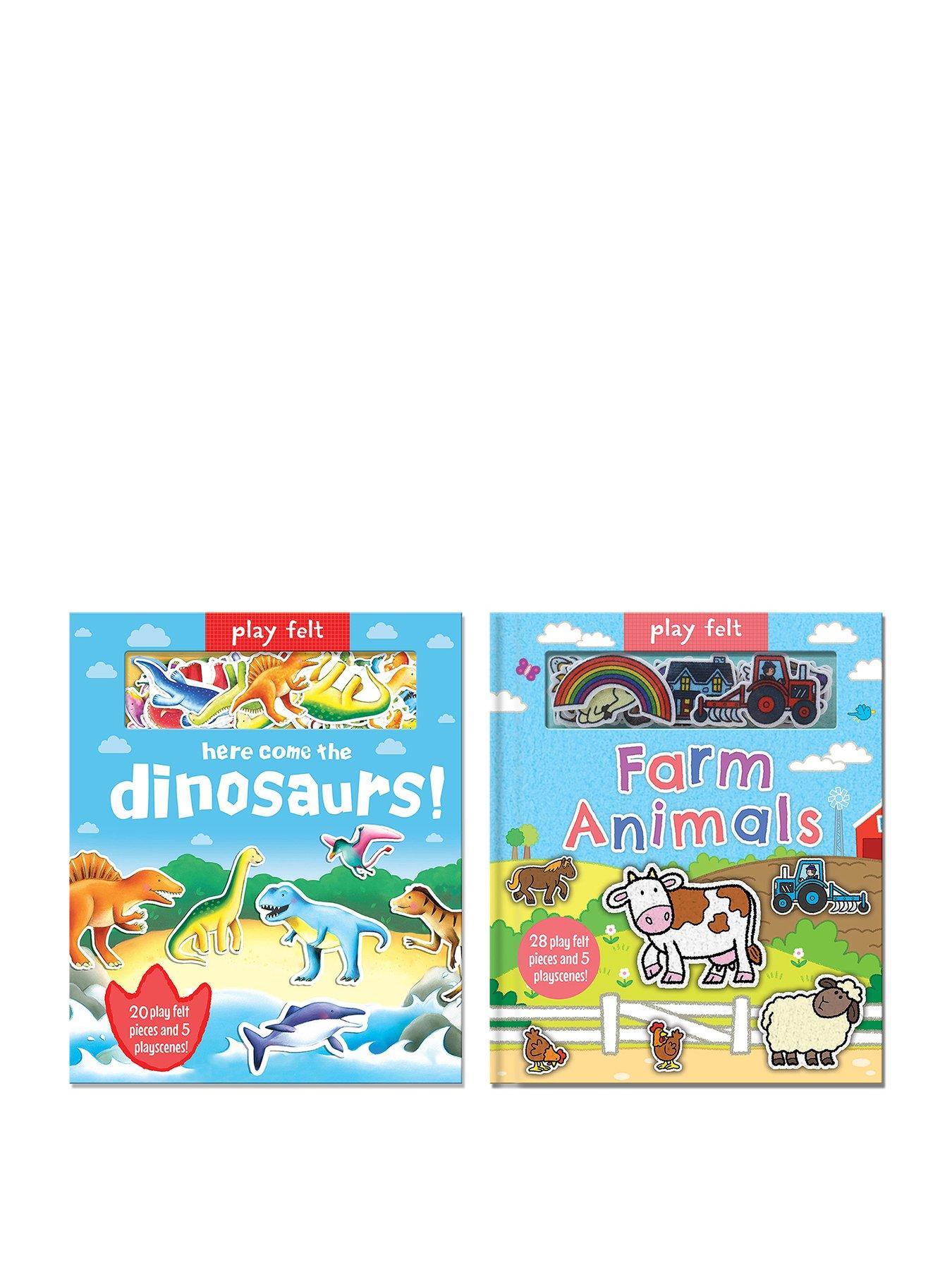 Play Felt Farm Animals & Dinosaurs