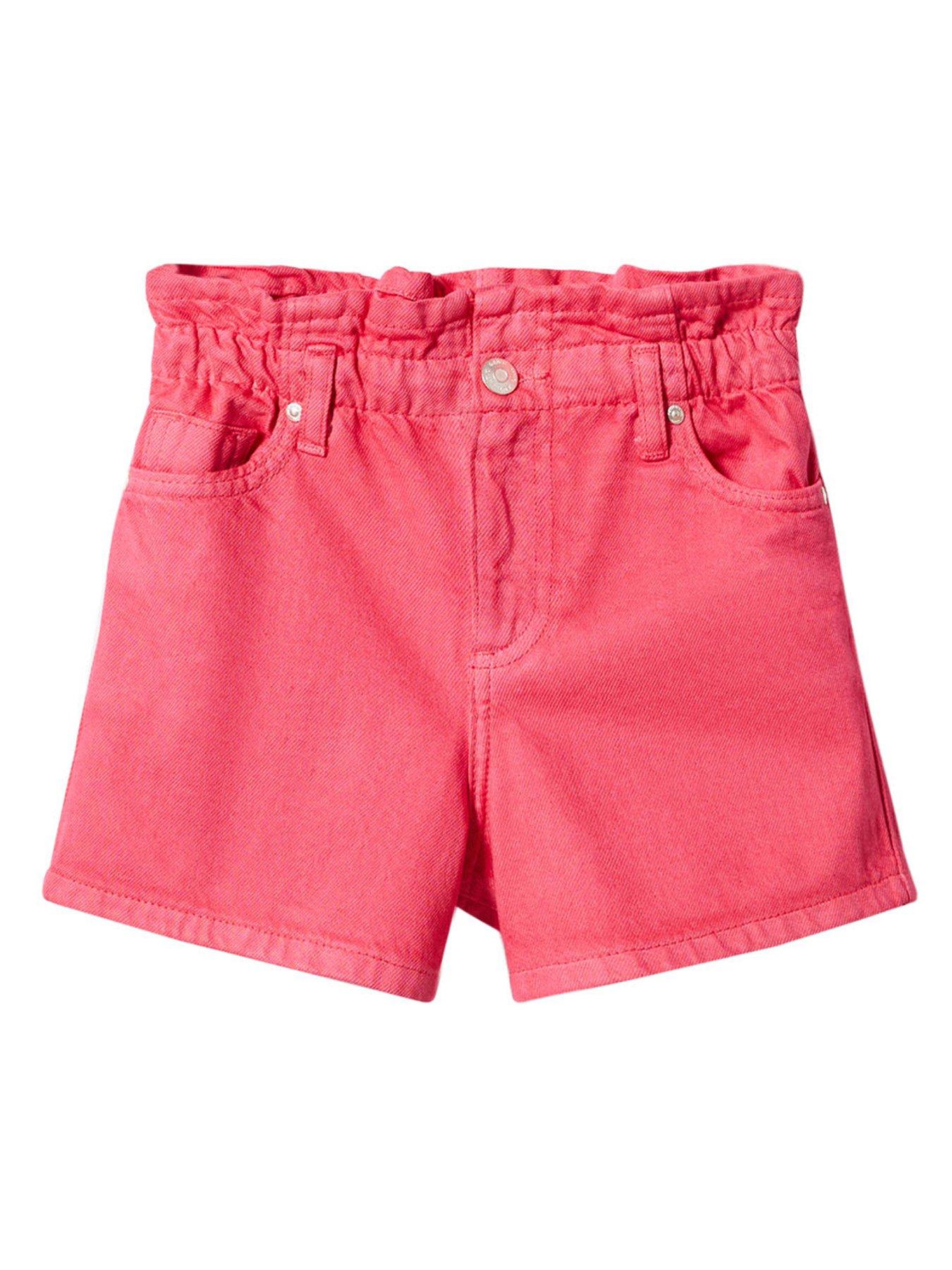 Coral Pink Jersey Shorts (3mths-7yrs)