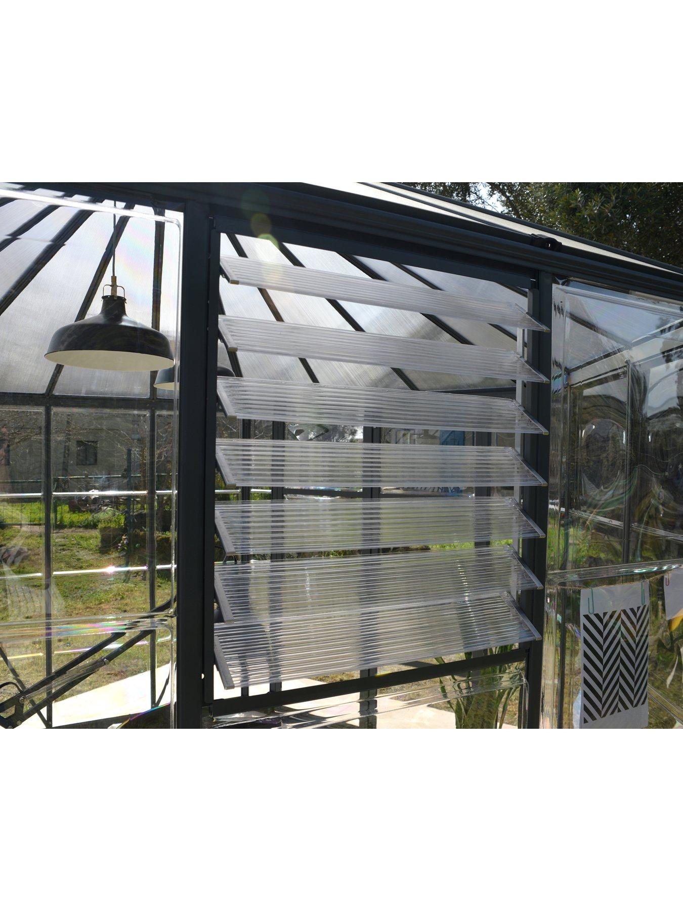 Image 3 of 5 of Canopia by Palram Oasis Hexagonal&nbsp;Greenhouse&nbsp;12ft - Grey