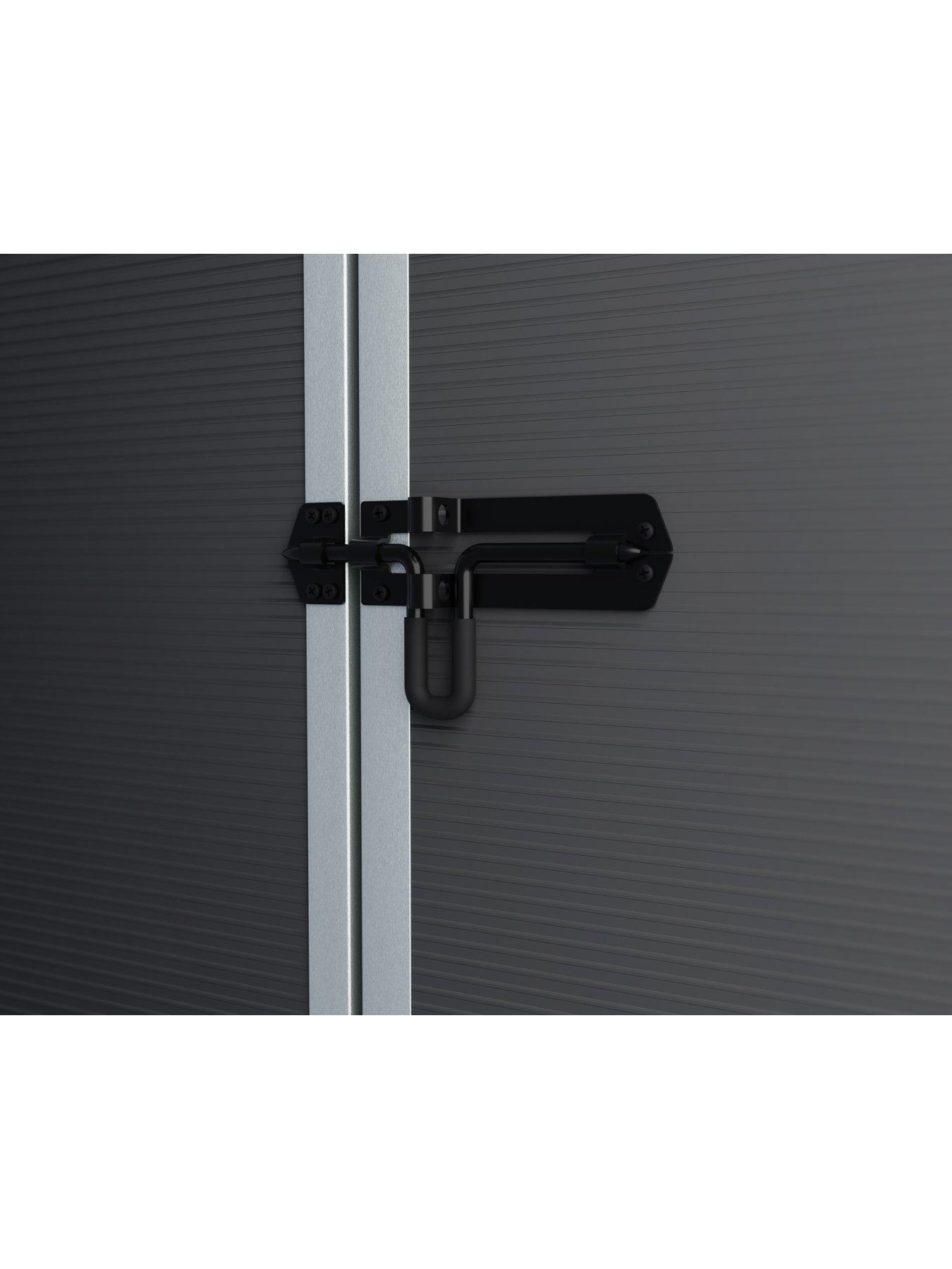 Image 3 of 5 of Canopia by Palram Rubicon Shed&nbsp;6x12ft - Dark Grey