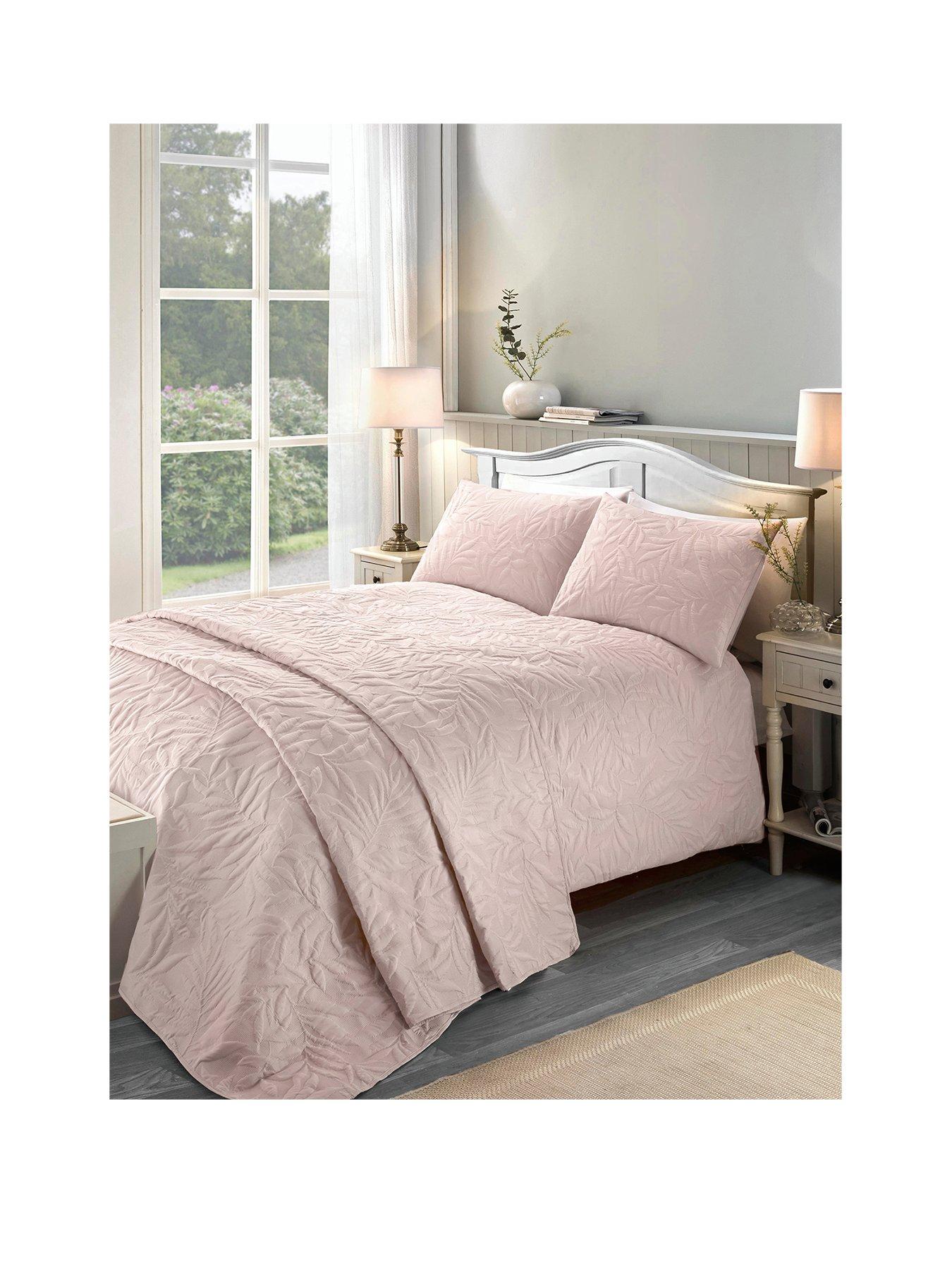 Serene Luana Duvet Cover Set - Blush