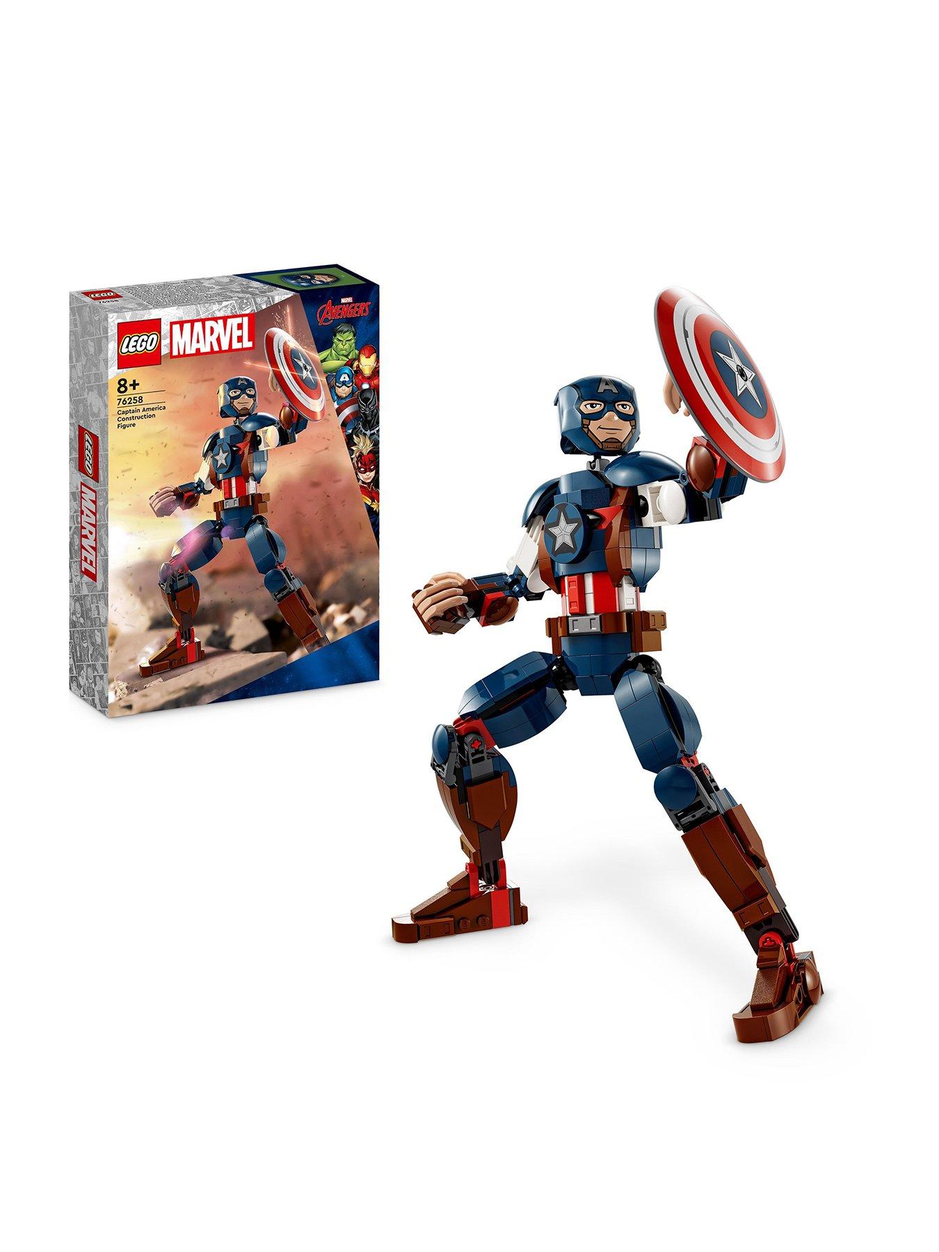 Marvel - Pack 4 figurines Bitty POP! Captain America 2,5 cm