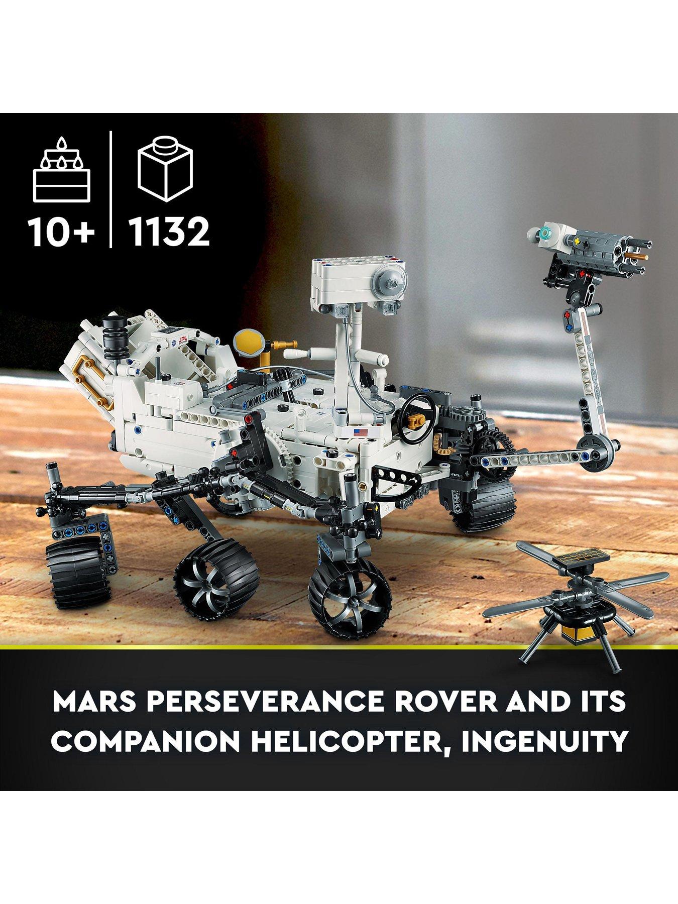 LEGO Technic 42158 NASA Mars Rover Perseverance detailed building