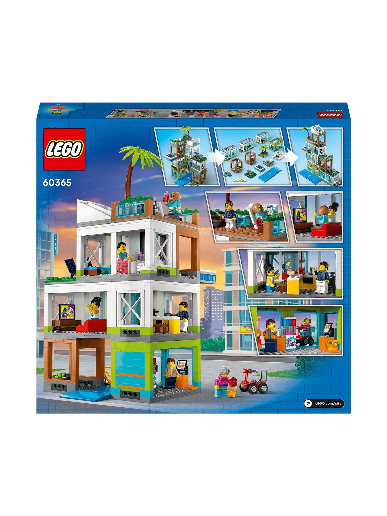 LEGO City Apartment Building Construction Toy 60365 | Very.co.uk