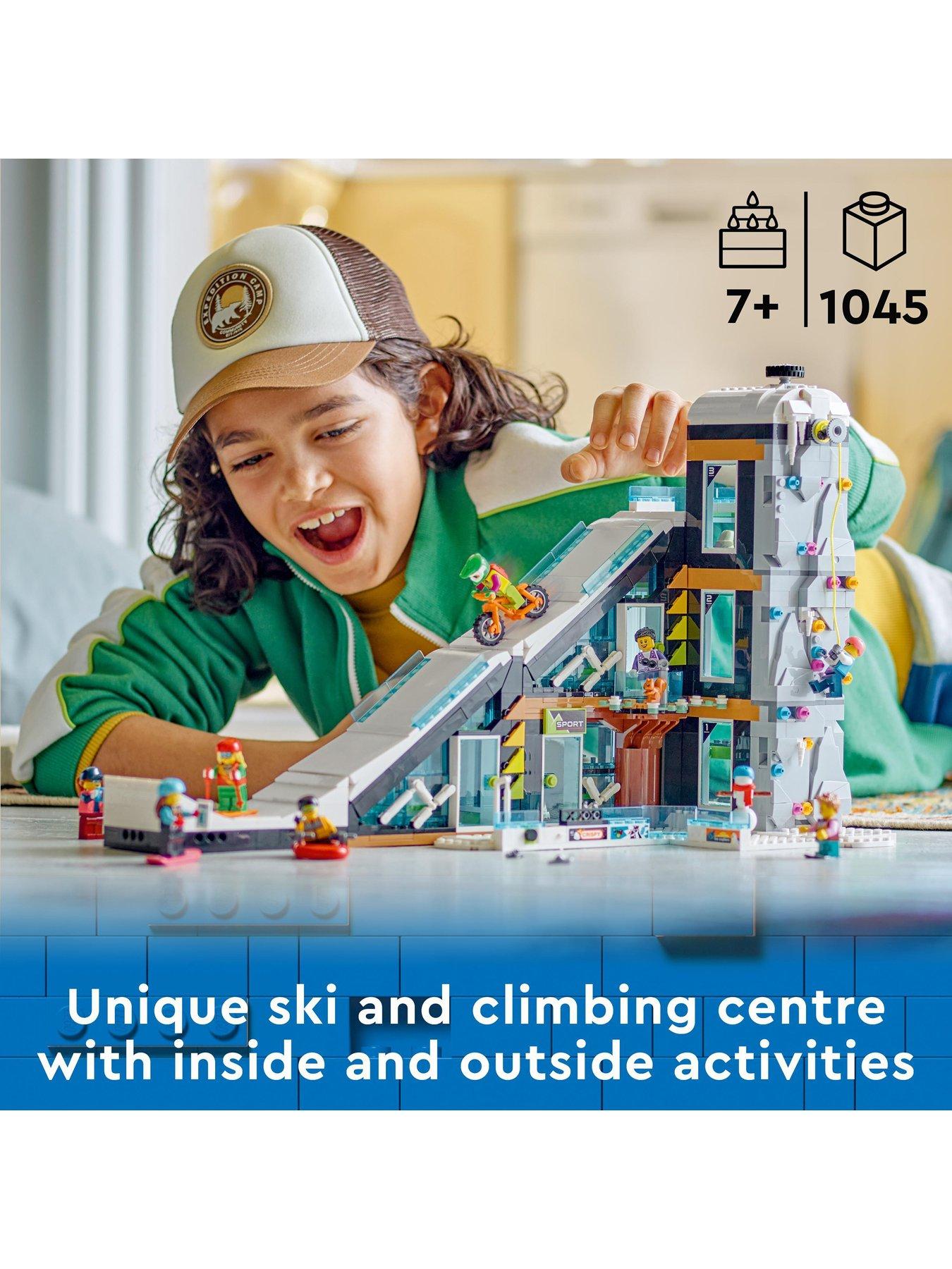 LEGO City Ski and Climbing Centre Sports Set 60366 Very.co.uk