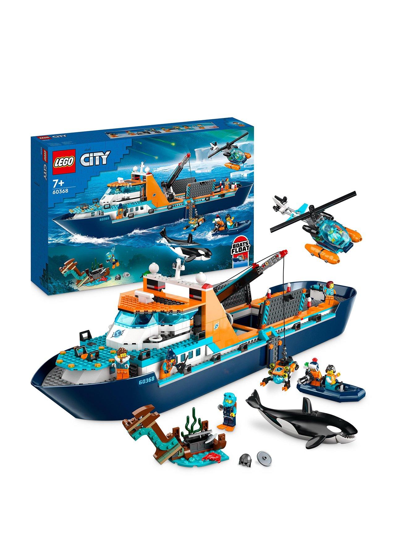 LEGO City Arctic Explorer Ship Large Boat Toy 60368