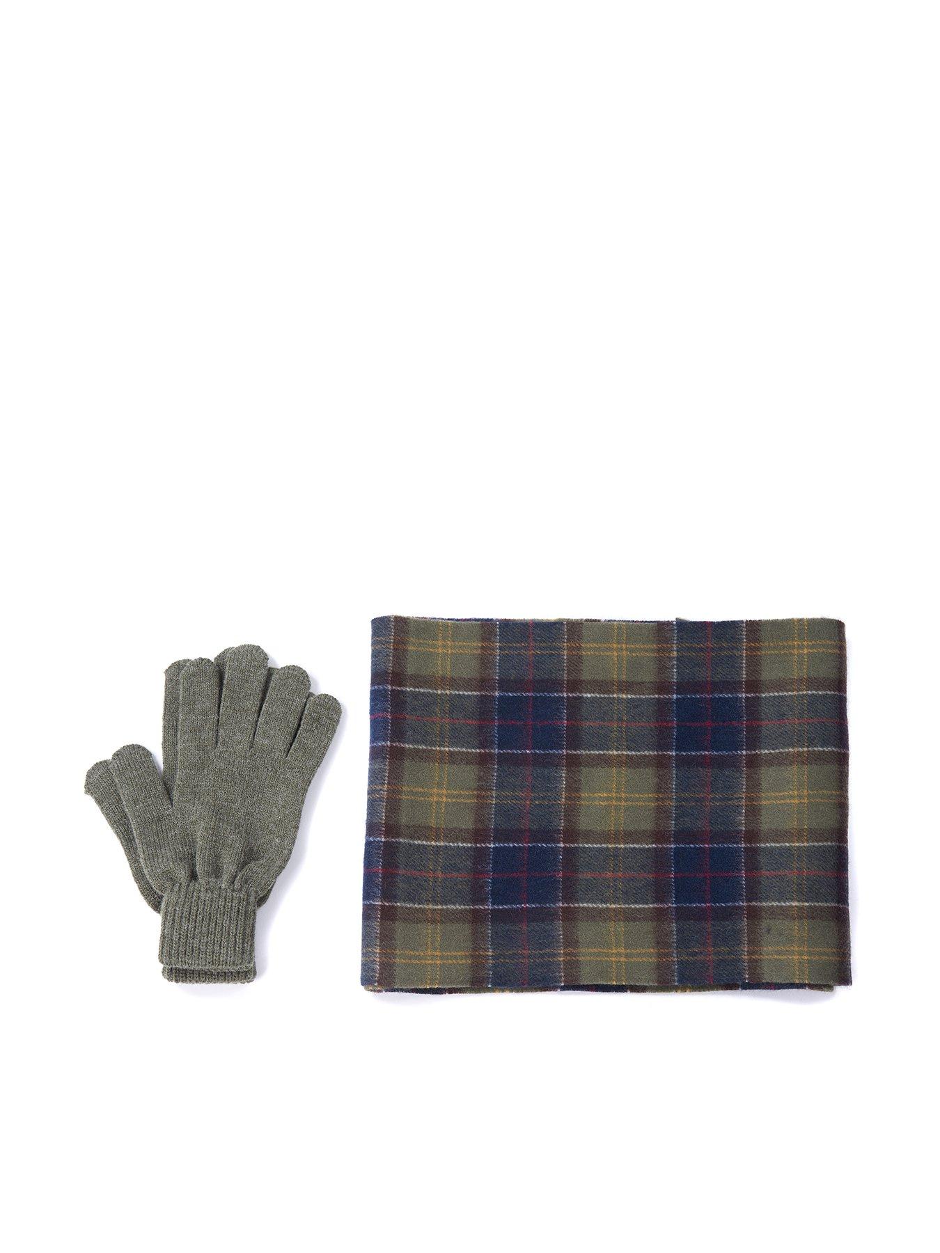 Barbour scarf and store glove gift box