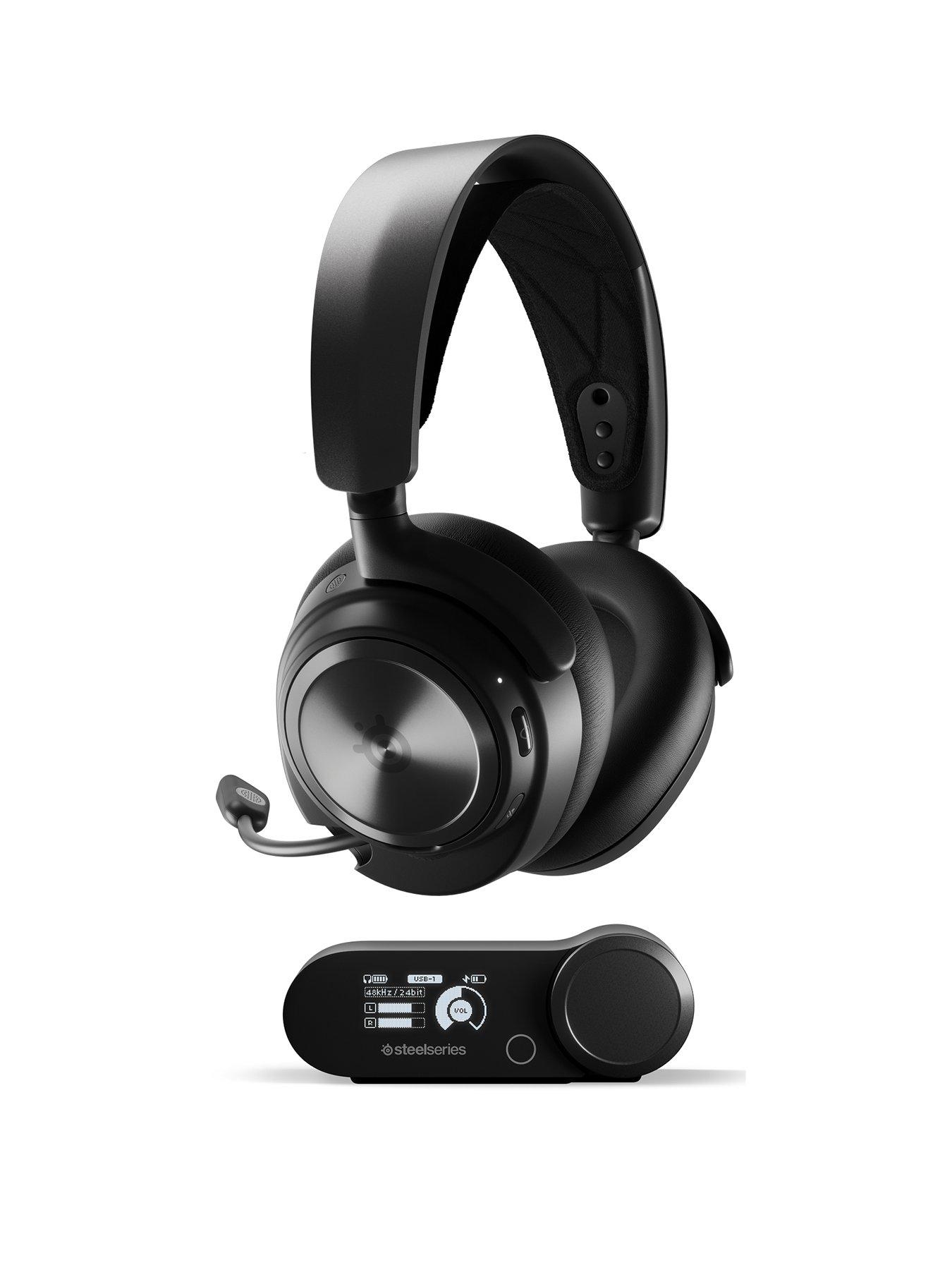 undefined Arctis Nova Pro PC, PS5 Switch wireless gaming headset- Black