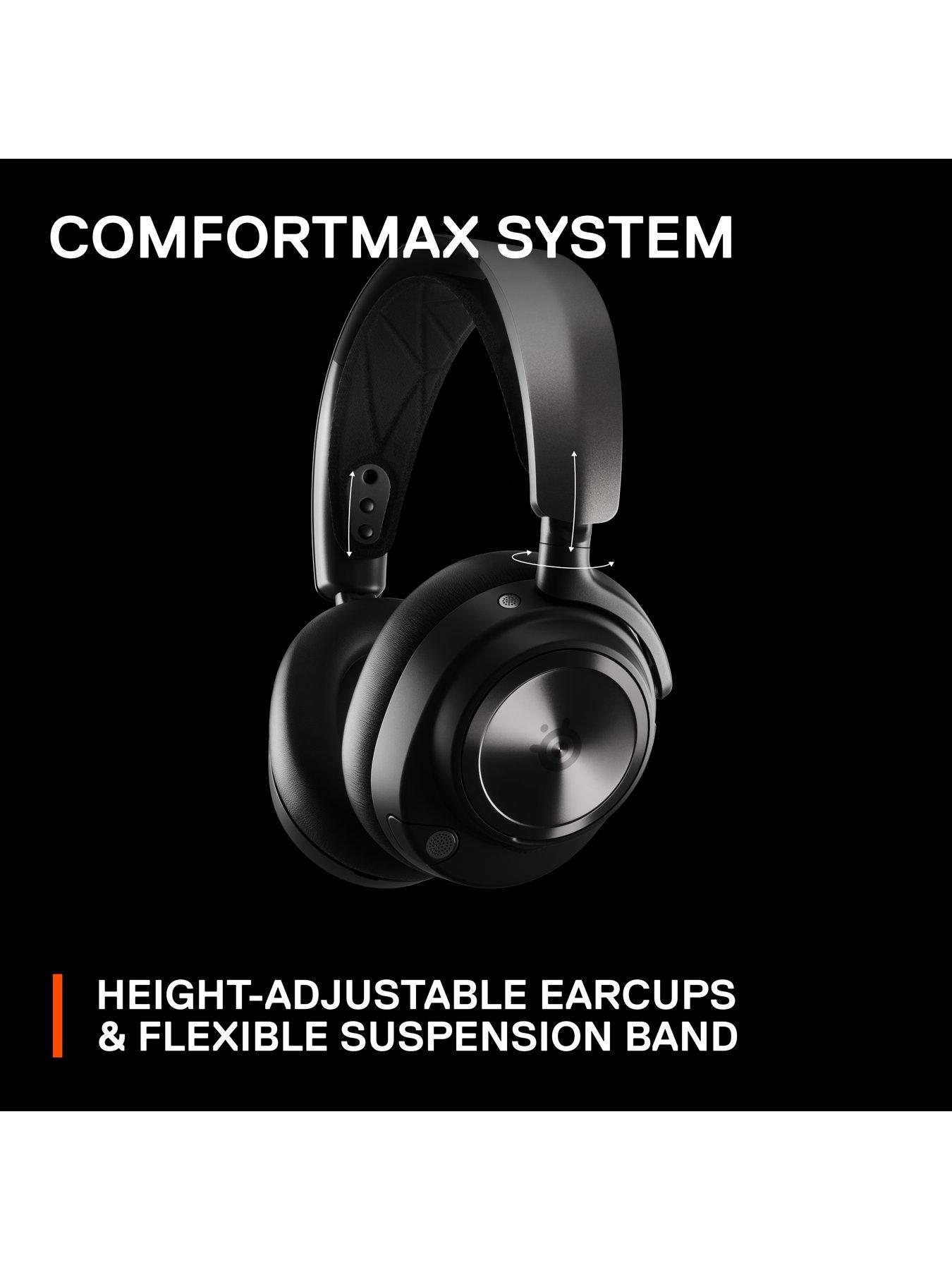 Image 7 of 8 of SteelSeries Arctis Nova Pro PC, PS5 Switch wireless gaming headset- Black