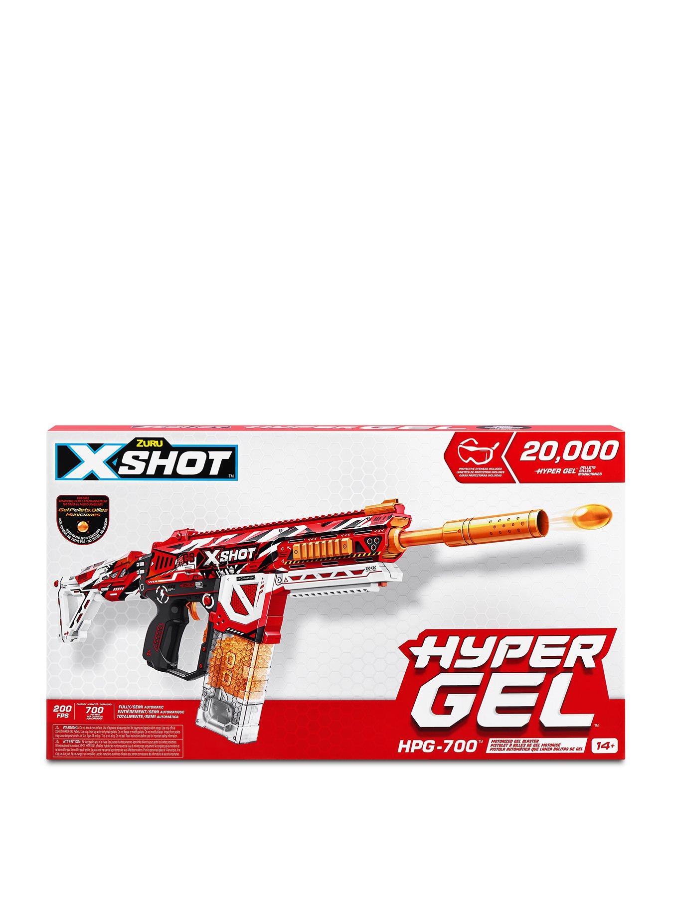  XShot Hyper Gel Trace Fire Blaster, Semi and Fully