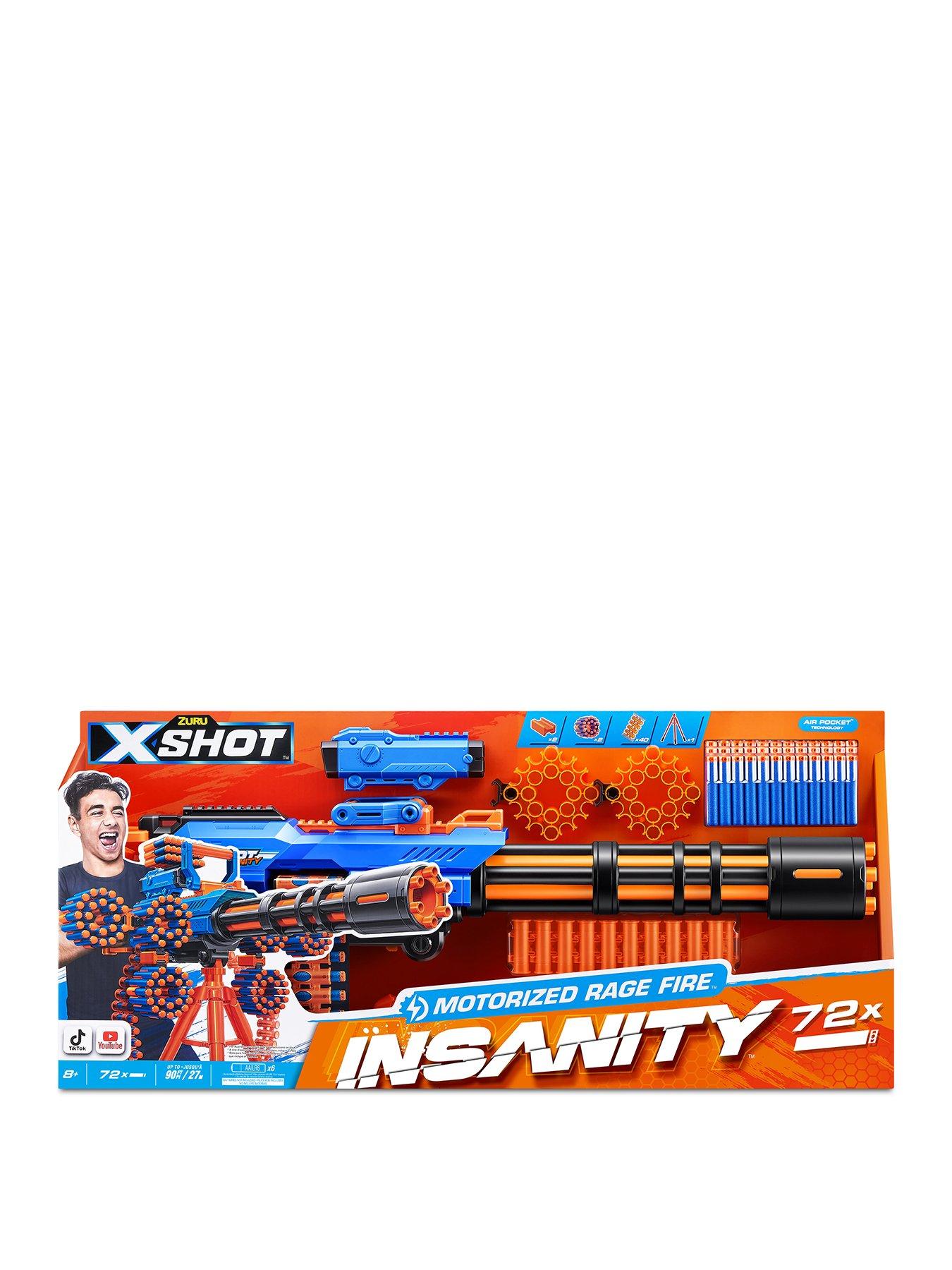 X-SHOT Insanity Motorized Rage Fire By ZURU | Very.co.uk