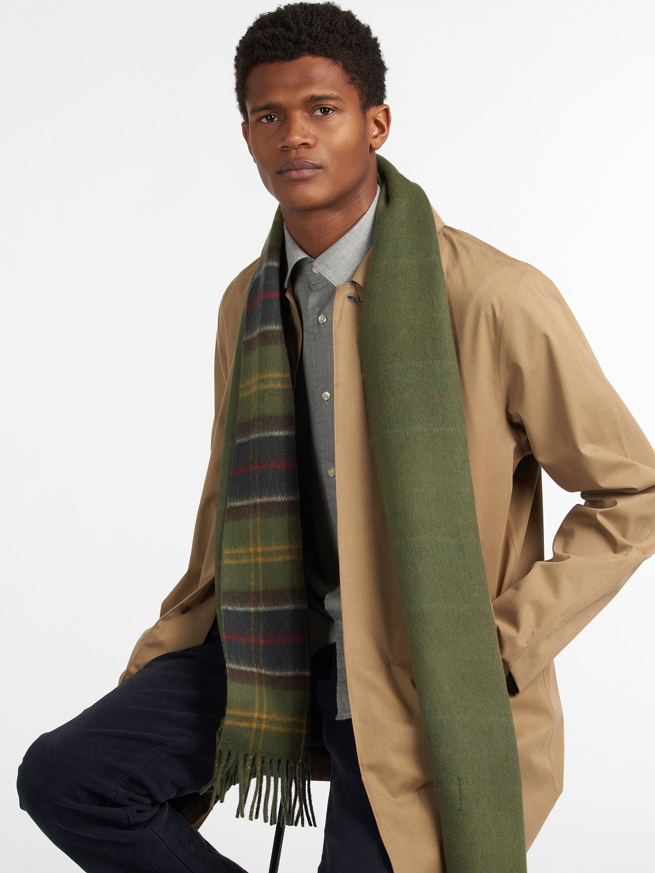 Barbour store scarf Green