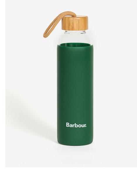 barbour-glass-water-bottle-green