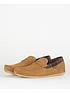  image of barbour-porterfield-suede-slippers-brown