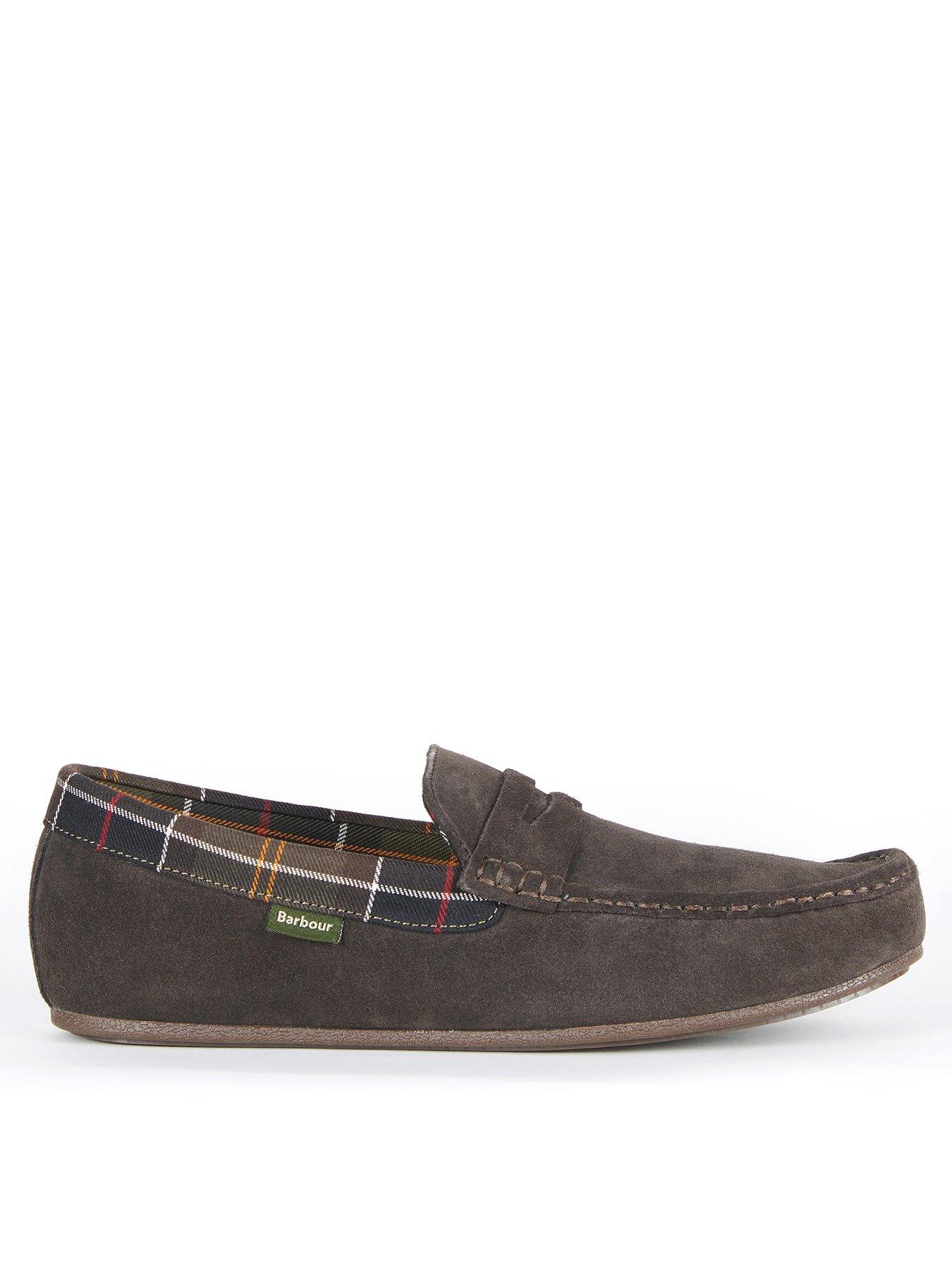 Mens cheap slippers barbour