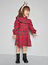  image of mini-v-by-very-girls-red-check-frill-dress