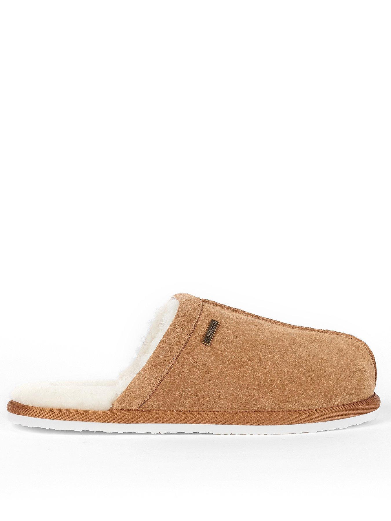 Barbour mens slippers sale best sale