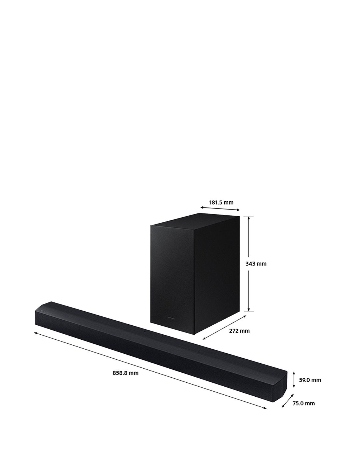 Samsung HWC430 2.1ch, 270W Wireless Soundbar with Subwoofer very.co.uk