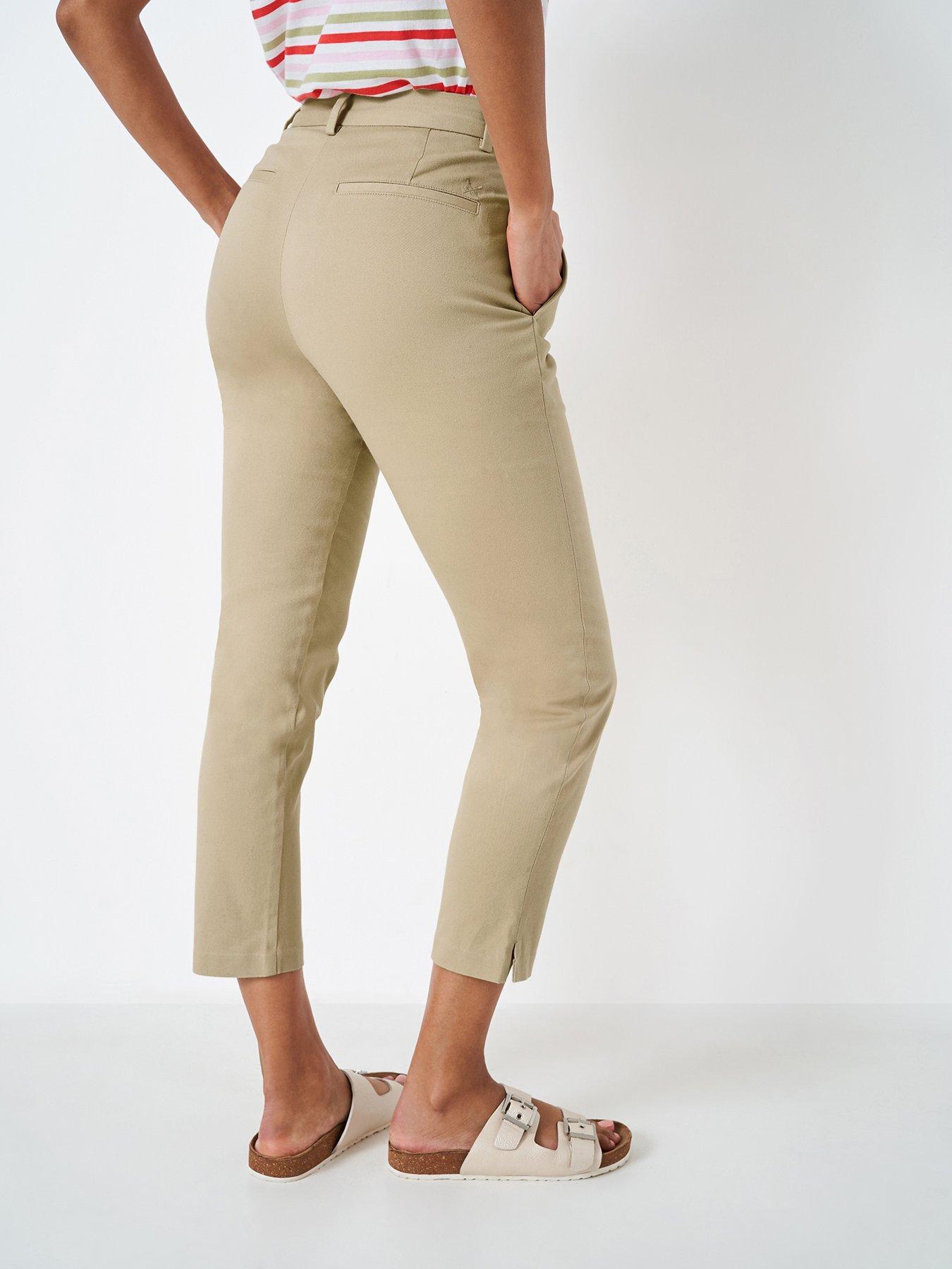 Crew clothing cropped on sale trousers