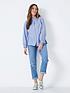  image of crew-clothing-ines-blouse-blue