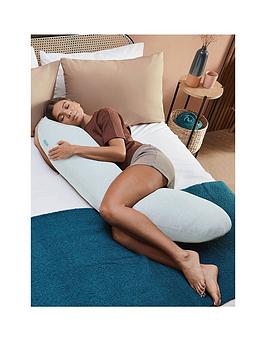 Product photograph of Kally Sleep Kally Body Pillow - Blue from very.co.uk