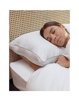 Product photograph of Kally Sleep Adjustable Pillow - White from very.co.uk