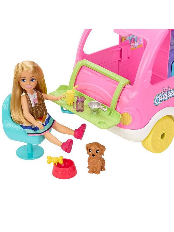 Image 4 of 5 of Barbie Chelsea 2-in-1 Camper Playset, Doll &amp; Accessories