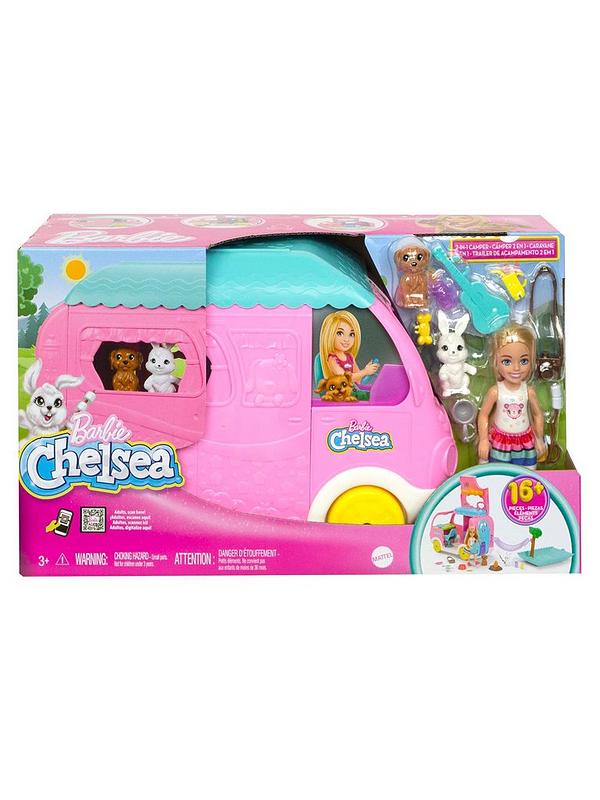 Image 5 of 5 of Barbie Chelsea 2-in-1 Camper Playset, Doll &amp; Accessories