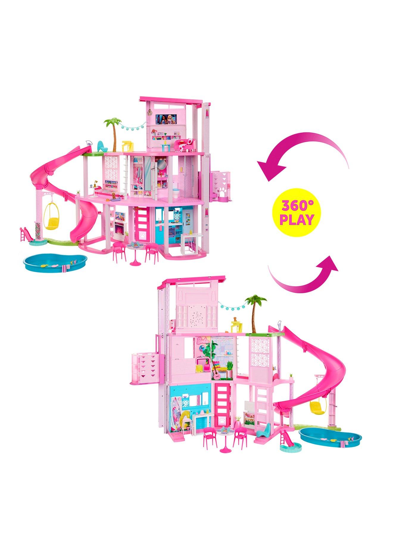 Barbie DreamHouse Playset with 75 Accessory Pieces Kids Doll House