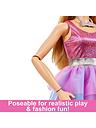 Image thumbnail 4 of 6 of Barbie Large Doll, 28ins tall, with blonde hair and shimmery pink dress