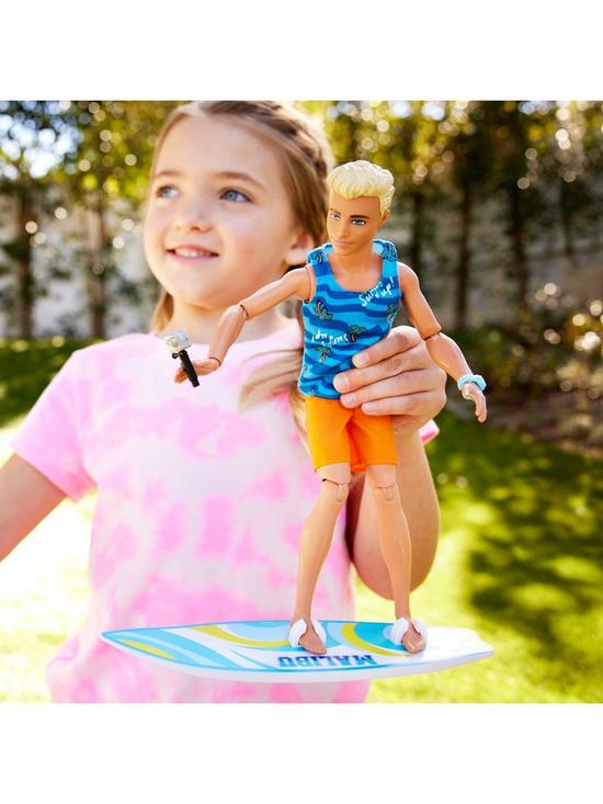 back image of barbie-ken-beach-day-doll-piece-count