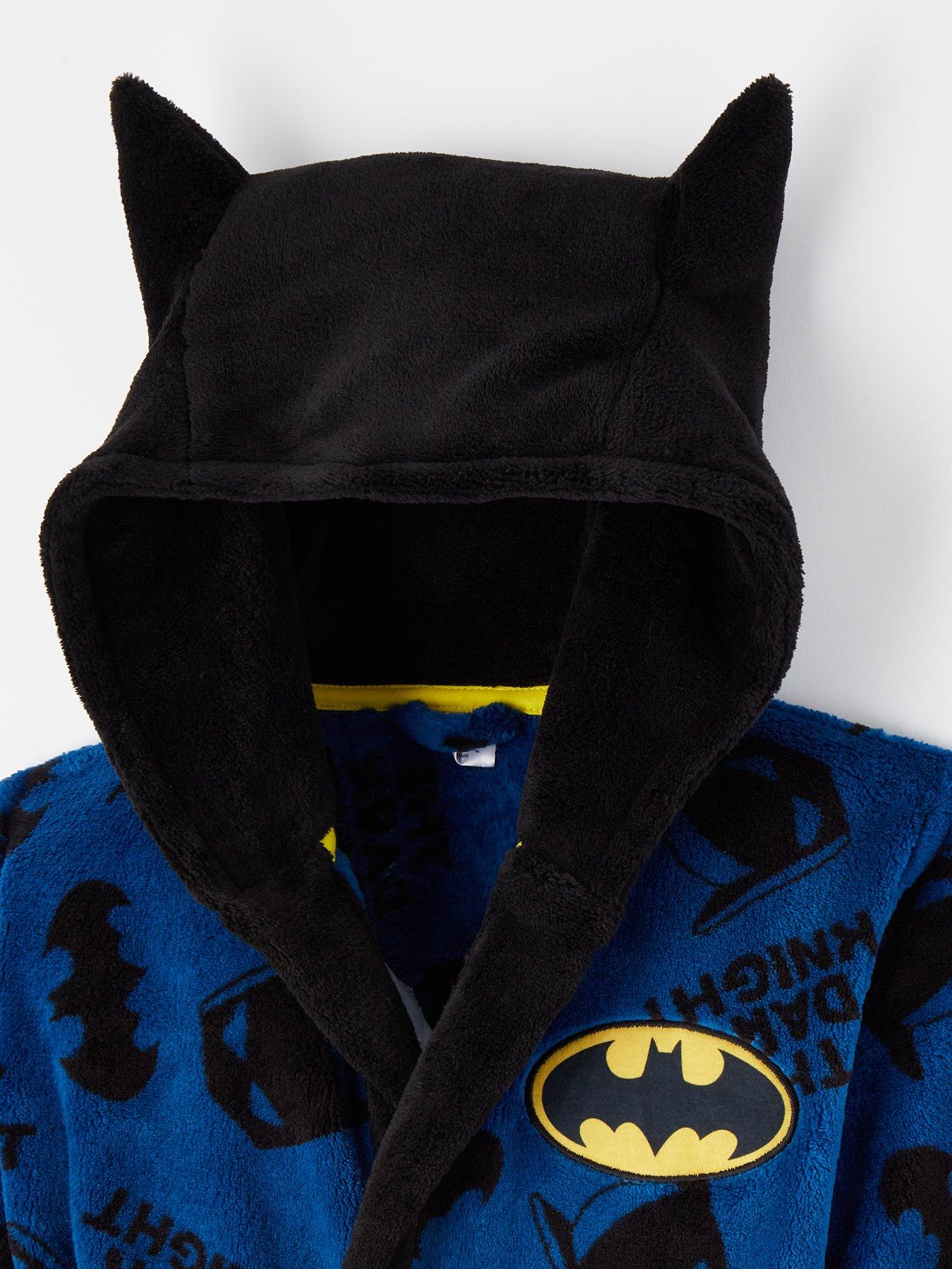 Boys batman dressing gown best sale