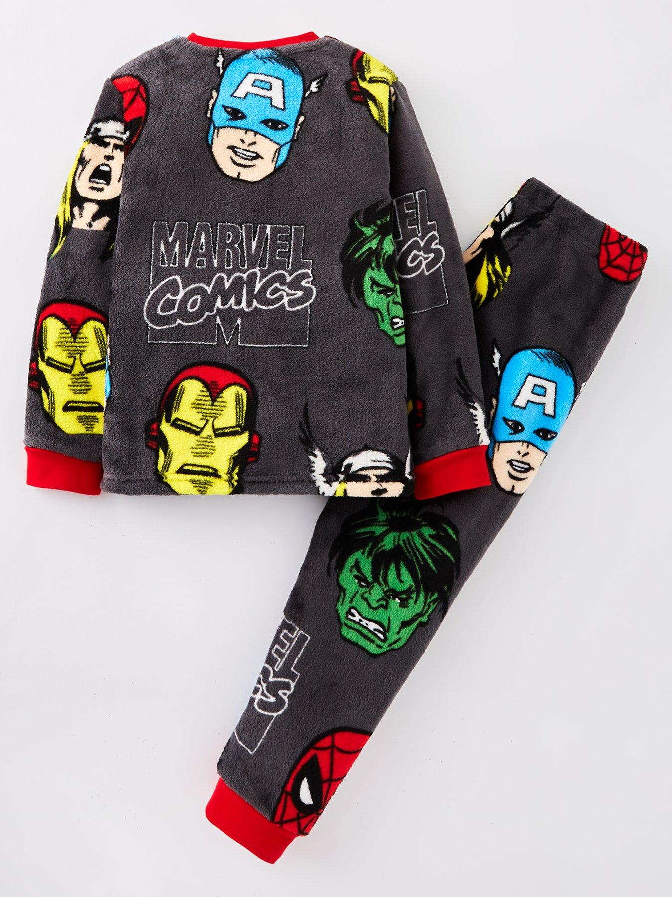 Marvel best sale fleece pyjamas