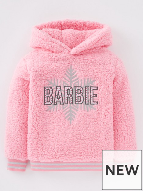 barbie-snowflake-fleece-hoodie